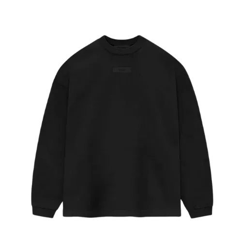 Camiseta Fear of God Essentials L/S Black