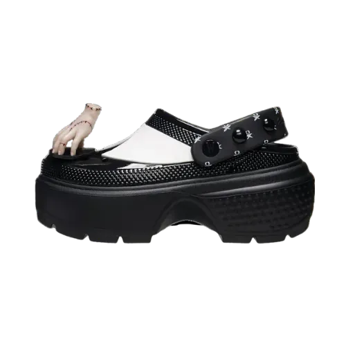 Wednesday x Crocs Stomp Clog Black