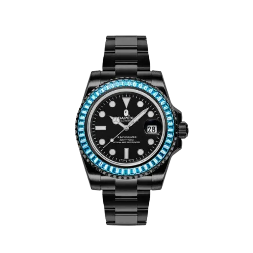 A Bathing Ape Type 1 Bapex Crystal Stone Green - Droper