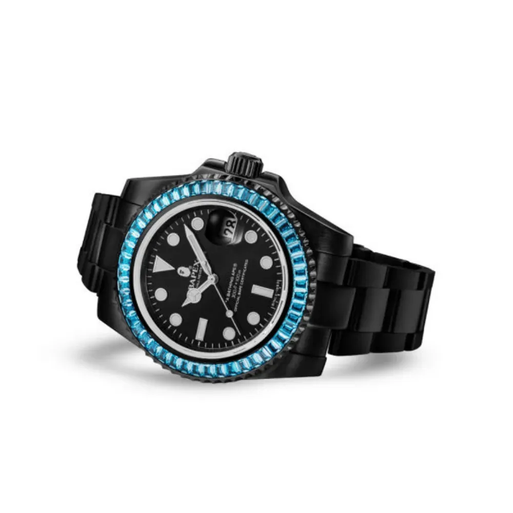 A Bathing Ape Type 1 Bapex Crystal Stone Green - Droper