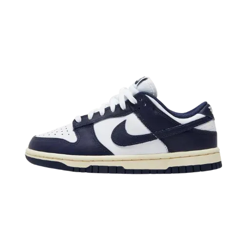 Nike Dunk Low Midnight Navy and White