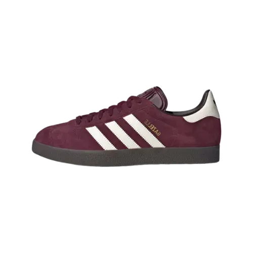 adidas Gazelle Maroon Chalk White
