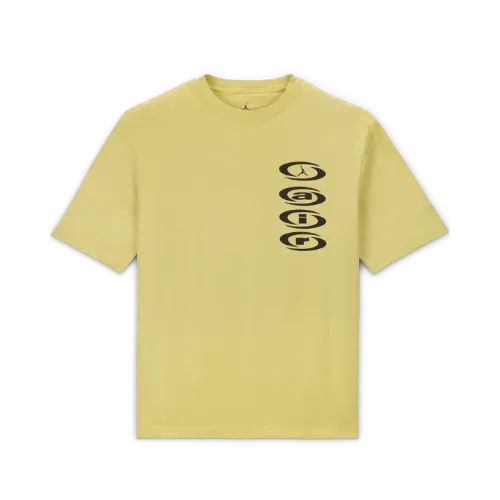 Travis Scott x Air Jordan Camiseta Air Celery Yellow
