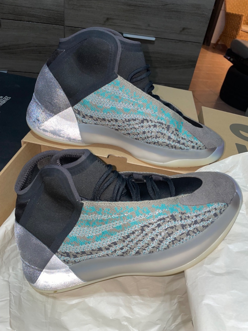 Yeezy QNTM Teal Blue