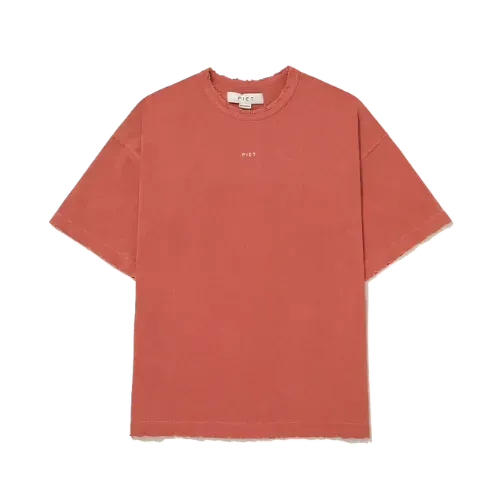 Camiseta Piet Sun Faded Basics Vermelho