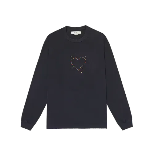 Camiseta Piet Longsleeve Manifest Gems Preto