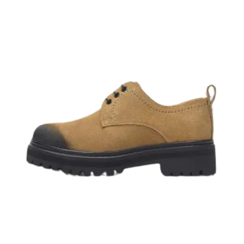 Bota Piet Suede Trashed Derbys Bege