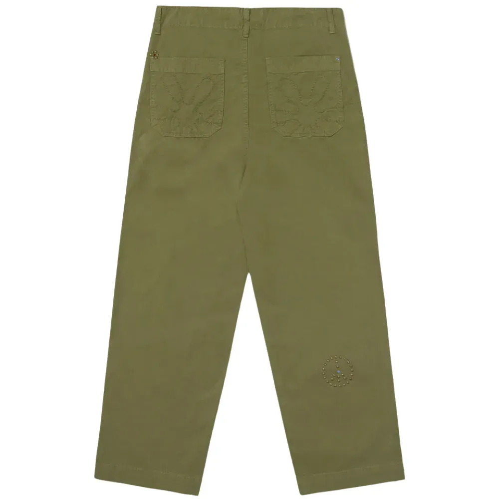 Calça Piet Gems Worker Trousers Verde foto 1