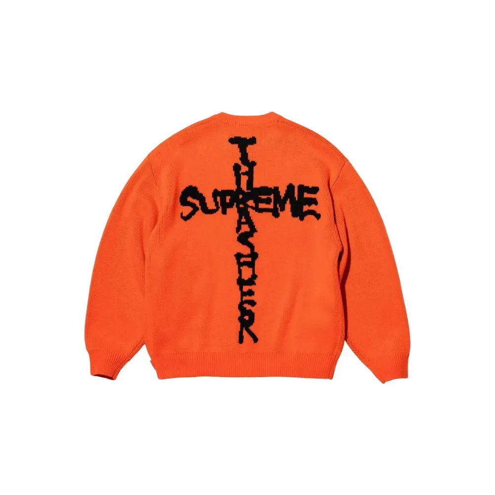Thrasher x Supreme Suéter Orange - Droper