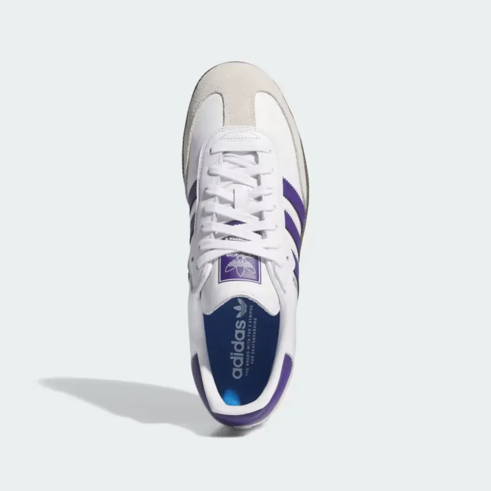 adidas Samba ADV Cloud White Collegiate Purple foto 2