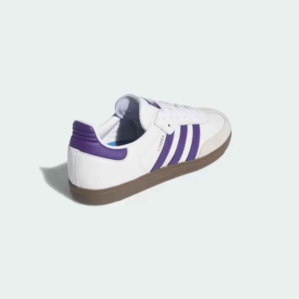 adidas Samba ADV Cloud White Collegiate Purple foto 4