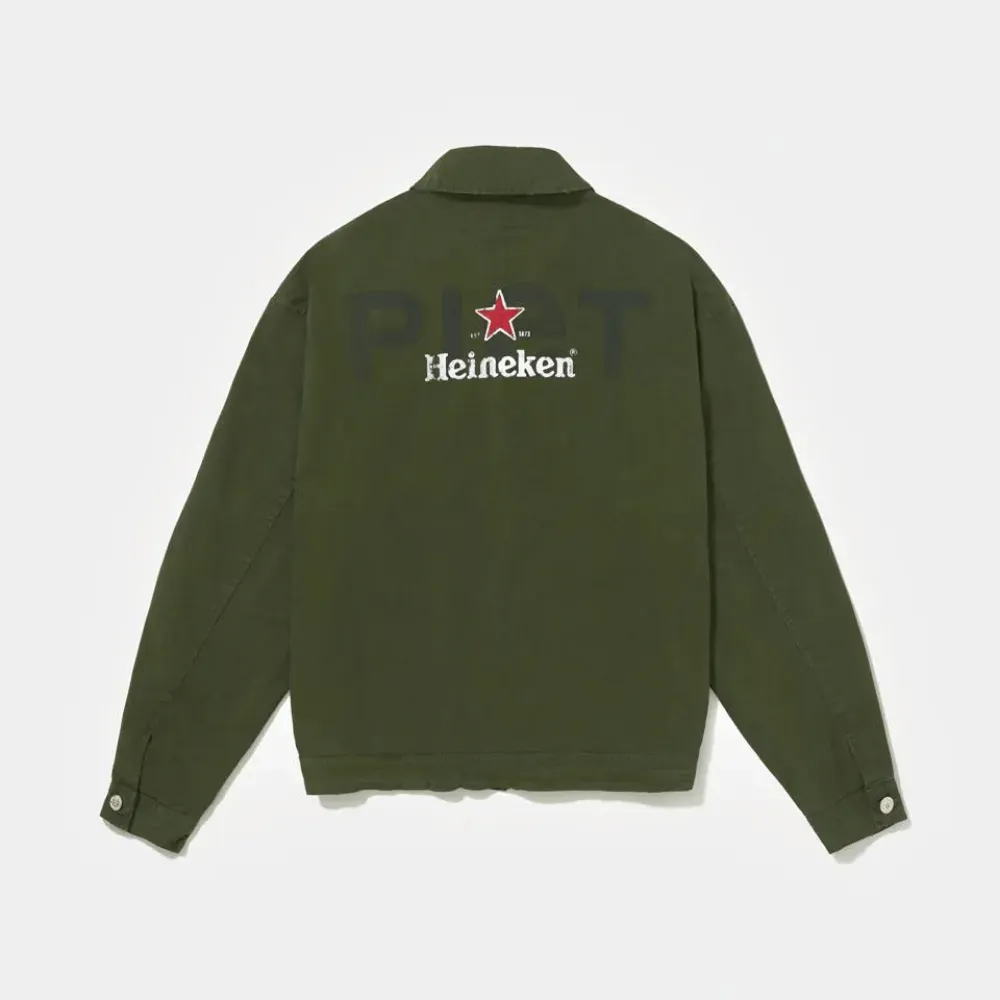 Heineken x Piet Jaqueta Worker Green foto 1