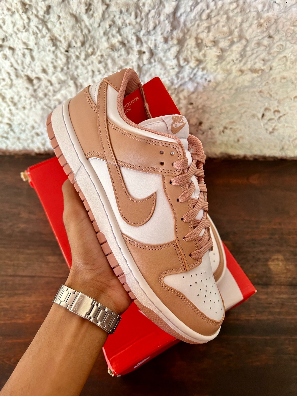 Nike Dunk Low Rose Whisper — 38, Novo