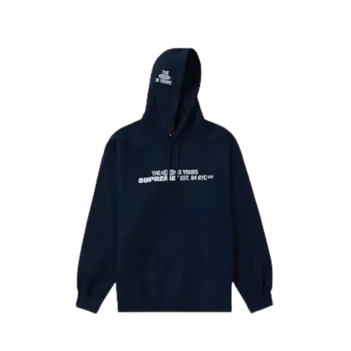 Moletom Supreme World Is Yours Hooded Navy