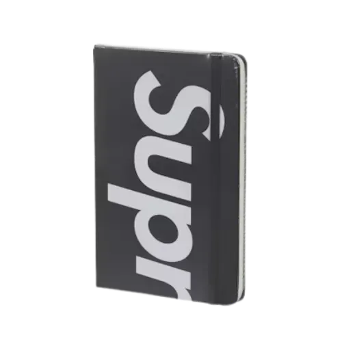 Moleskine x Supreme Caderno Large Black - Droper Moleskine x Supreme Caderno Large Black - Droper