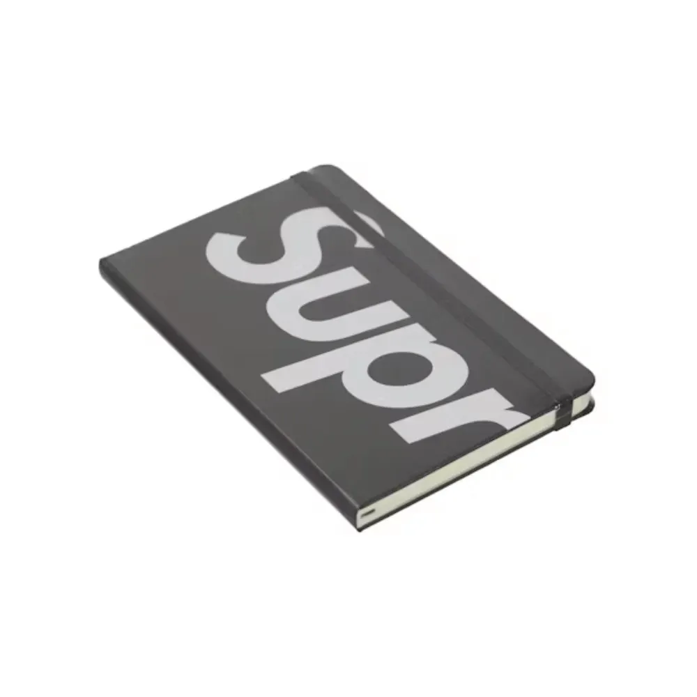 Moleskine x Supreme Caderno Large Black - Droper Moleskine x Supreme Caderno Large Black - Droper