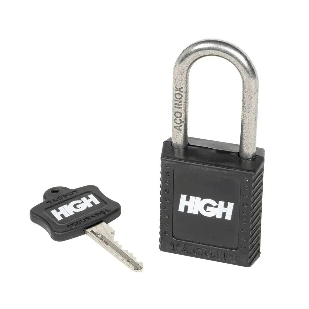 Cadeado High Company Logo Black foto 1