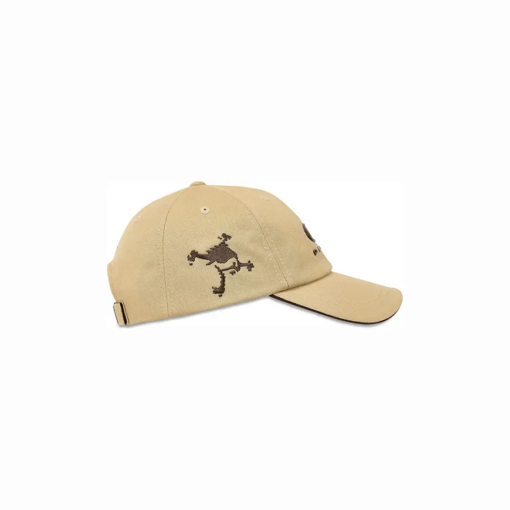 Palace x Oakley Boné 6-Panel Sand Brown - Droper
