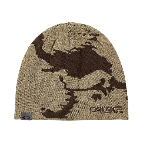 PALACE OAKLEY ビーニー Palace x Oakley Touca Sand/Brown - Droper