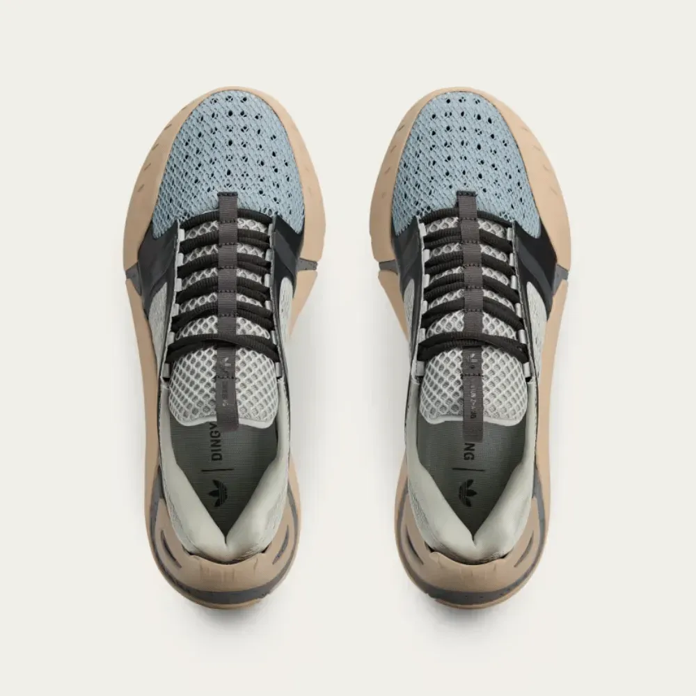 Dingyun Zhang x adidas Kouza Ash Silver Green Earth Utility Black