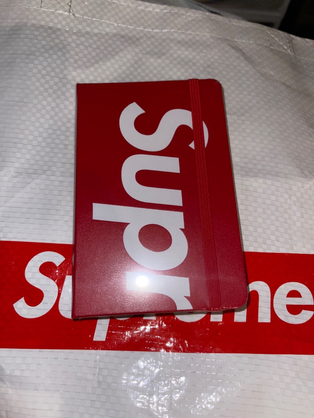 Moleskine x Supreme Caderno Small Red — Único, Novo