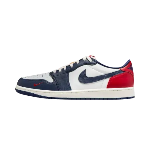 Air Jordan 1 Low OG Gym Red Midnight Navy