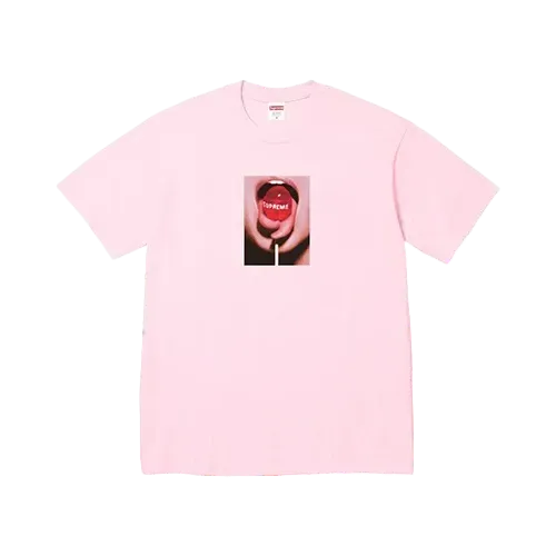 Camiseta Supreme Lollipop Pink