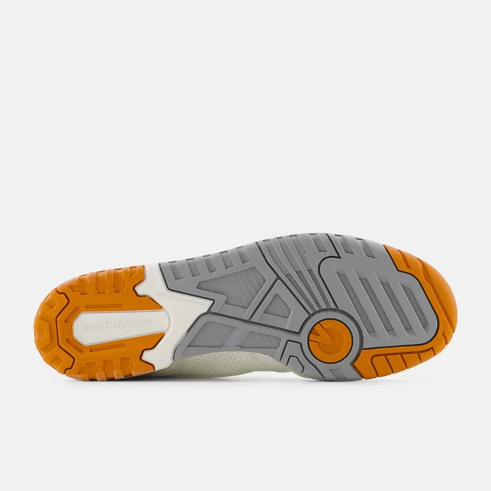 New Balance 550 Sea Salt Vintage Orange Shadow Grey foto 5