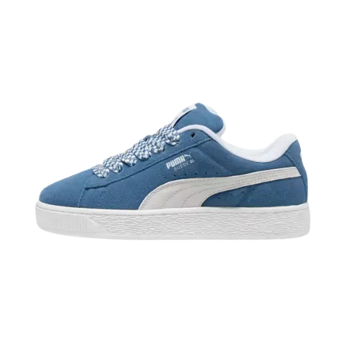 Puma Suede XL Jackhammer Dark Myrtle Frosted Ivory Vapor Gray - Droper