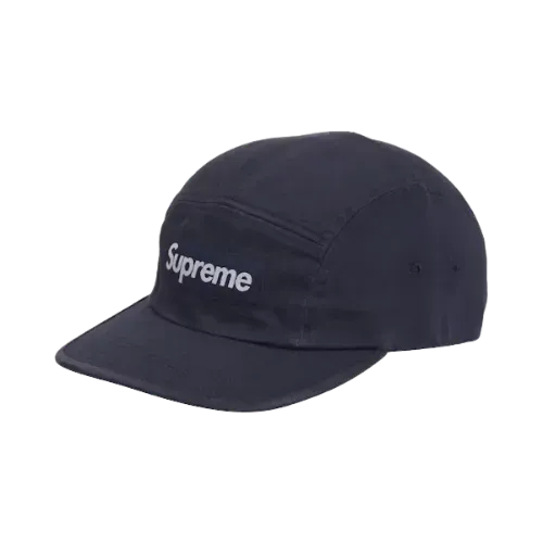 Boné Supreme Washed Chino Twill Camp Navy - Droper