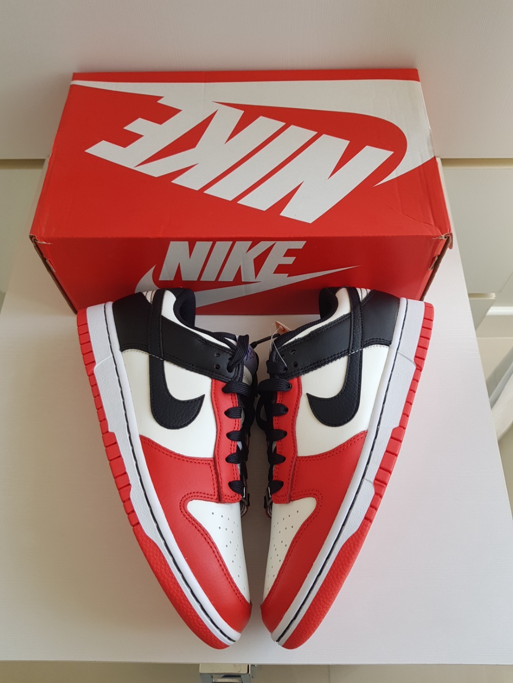 NBA x Nike Dunk Low Chicago — 40, Novo
