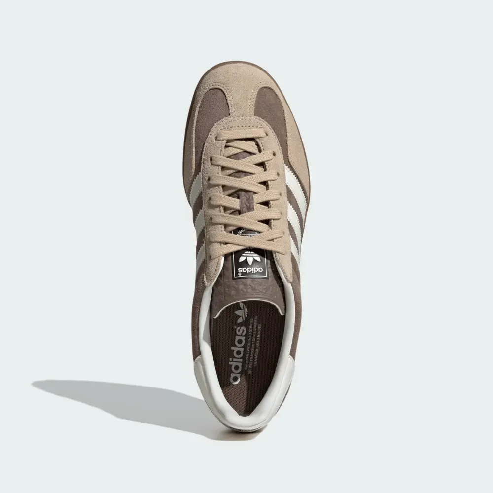 adidas Gazelle Indoor Earth Strata Cloud White foto 2