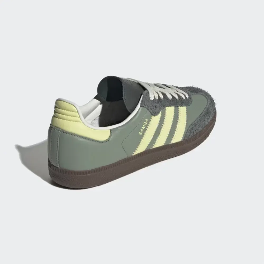 adidas Samba OG Silver Green Legend Ivy foto 4