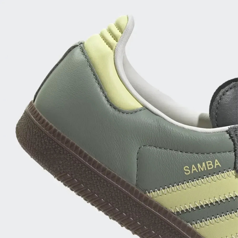 adidas Samba OG Silver Green Legend Ivy foto 6