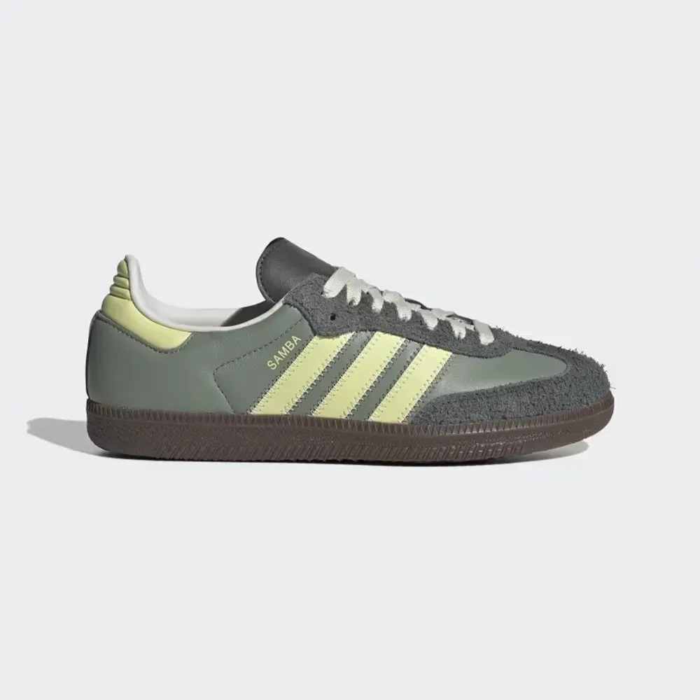 adidas Samba OG Silver Green Legend Ivy foto 1