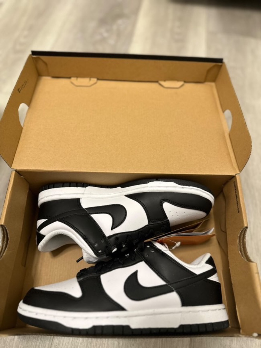Nike Dunk Low Next Nature Black White — 34, Novo