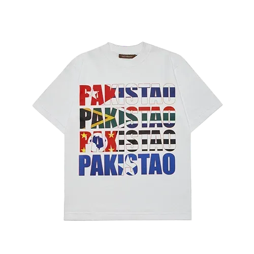 Camiseta Mad Enlatados Pakistão Branco