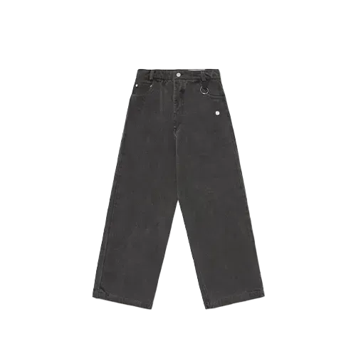 Calça Wide Leg Pace Jean Fading Black