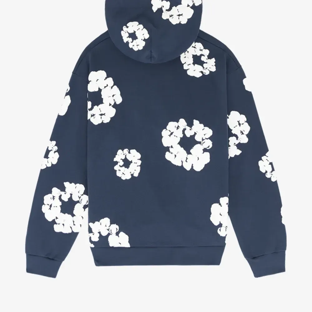 Moletom Denim Tears The Cotton Wreath Navy foto 1