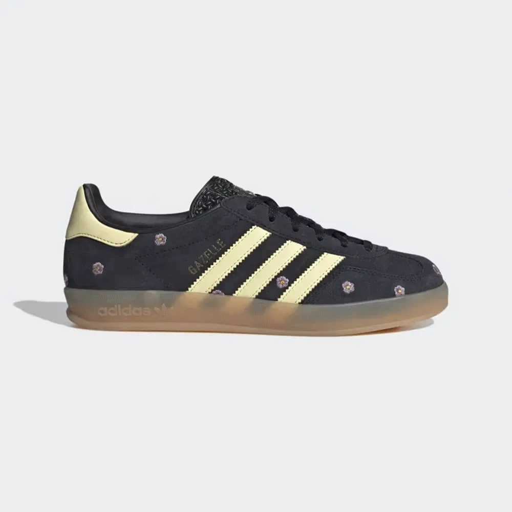 adidas Gazelle Indoor Black Floral foto 1