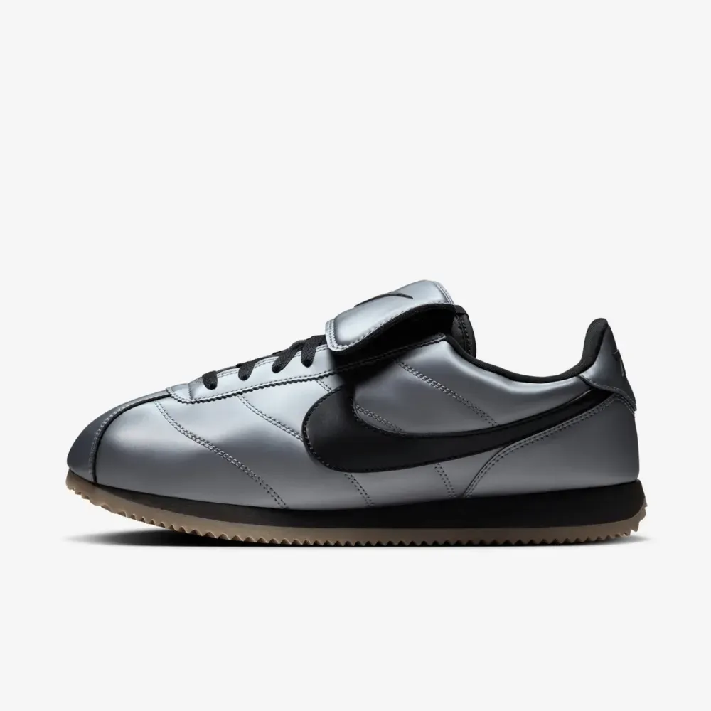 Nike Cortez SE Metallic Cool Grey Black - Droper