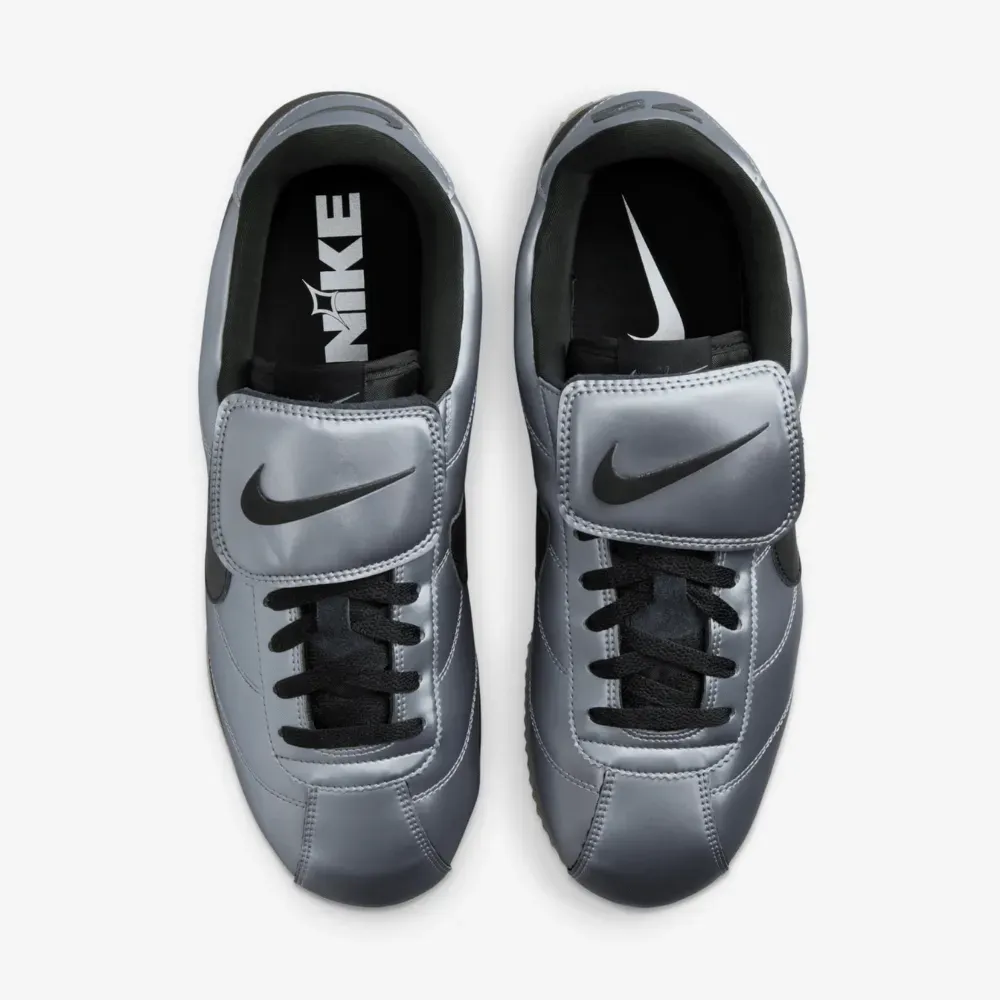 Nike Cortez SE Metallic Cool Grey Black - Droper