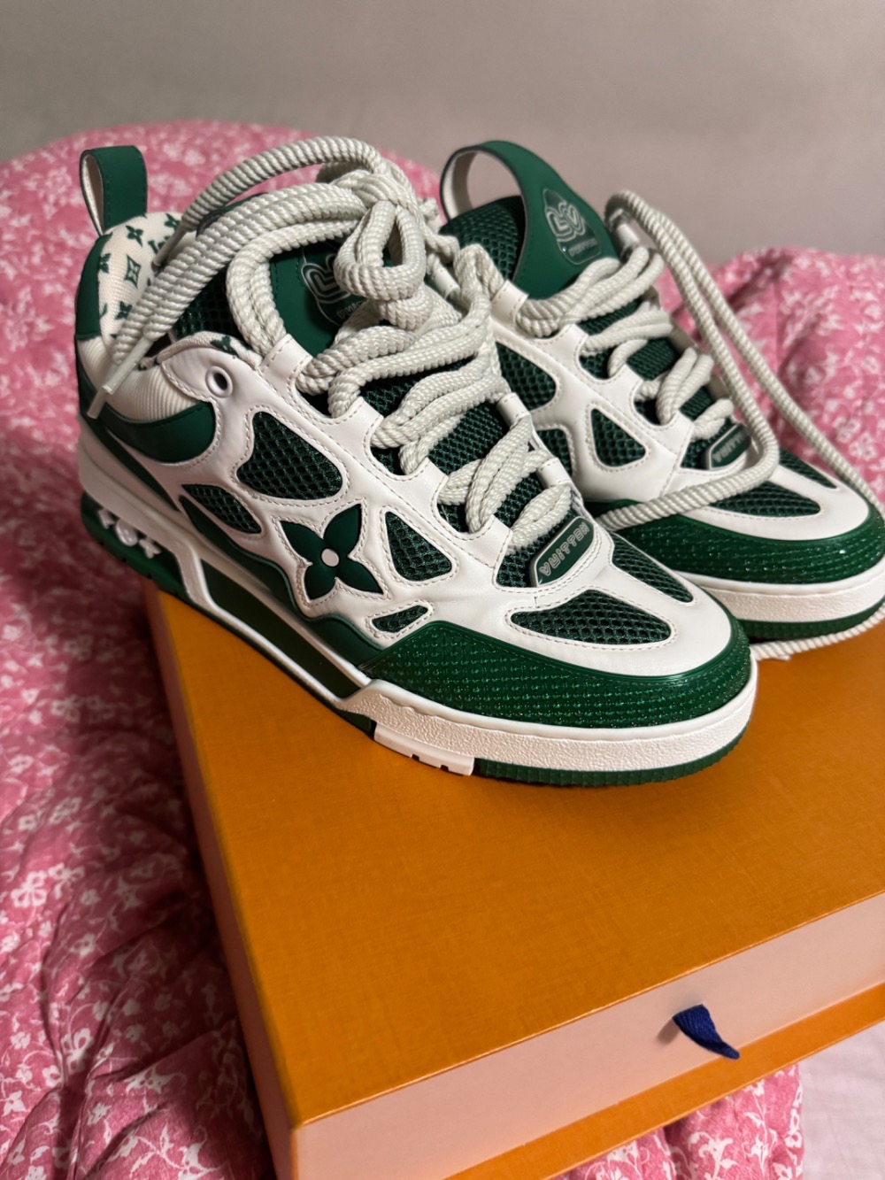 Louis Vuitton LV Skate White Green