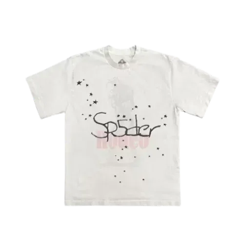 Sp5der x Travis Scott Cactus Jack Camiseta Days Before Rodeo II White