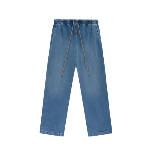 Calça Fear of God Essentials Denim Lounge Medium Wash