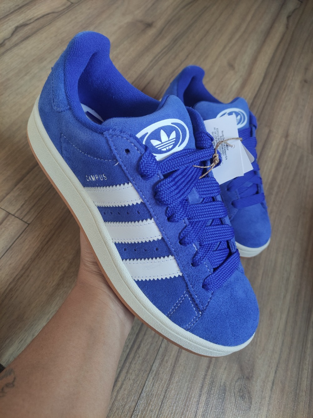 adidas Campus 00s Semi Lucid Blue Cloud White — 35 / 36 / 37, Novo