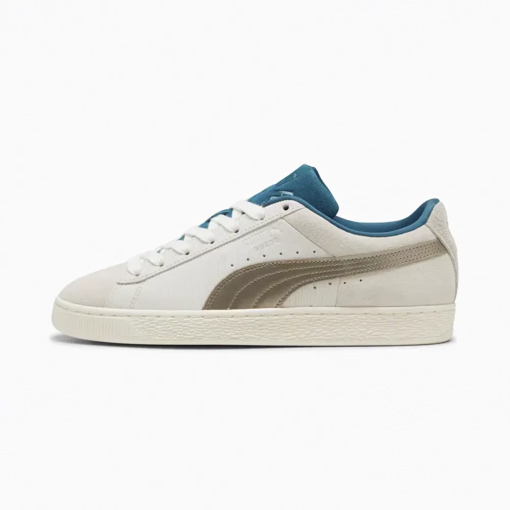 Puma Suede Play Loud White-Cold Green foto 1