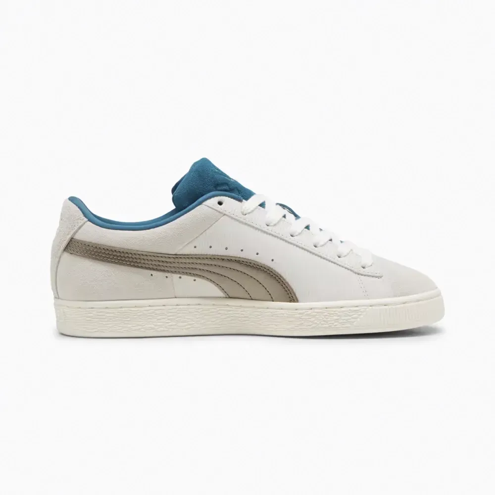 Puma Suede Play Loud White-Cold Green foto 3