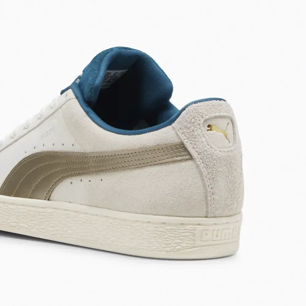 Puma Suede Play Loud White-Cold Green foto 4