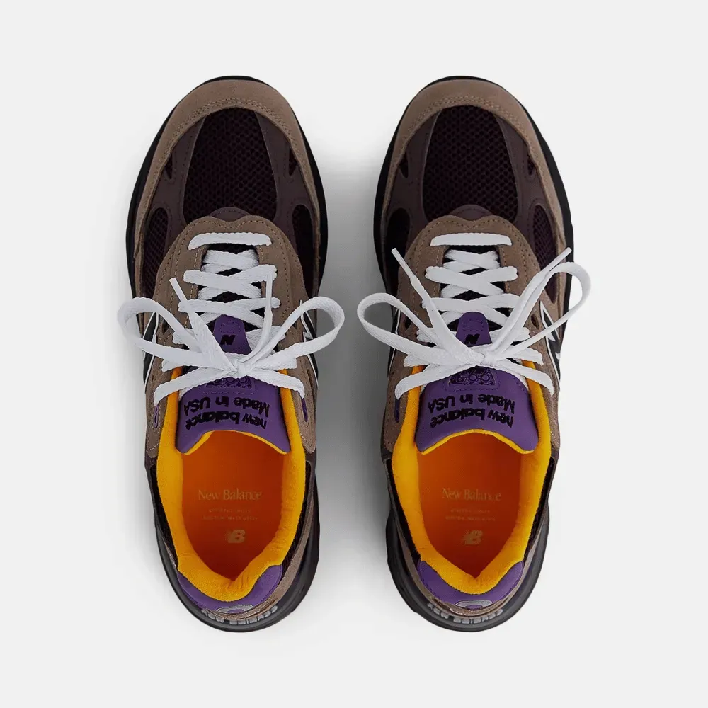New Balance 993 Made in USA Mushroom Midnight Violet - Droper